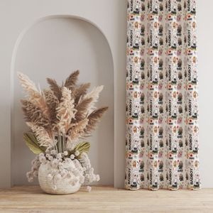 خرید اینترنتی پارچه مخمل روبالشی پارچه باما طرح لبوبو کد 5014688