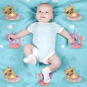 خرید آنلاین پارچه مخمل روبالشی پارچه باما طرح لبوبو کد 5014700