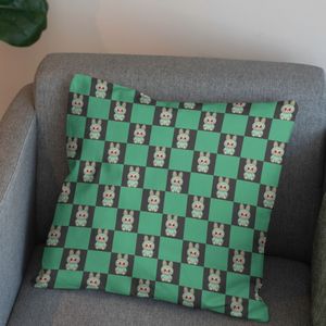 فروش اینترنتی پارچه مخمل روبالشی پارچه باما طرح لبوبو کد 5014705