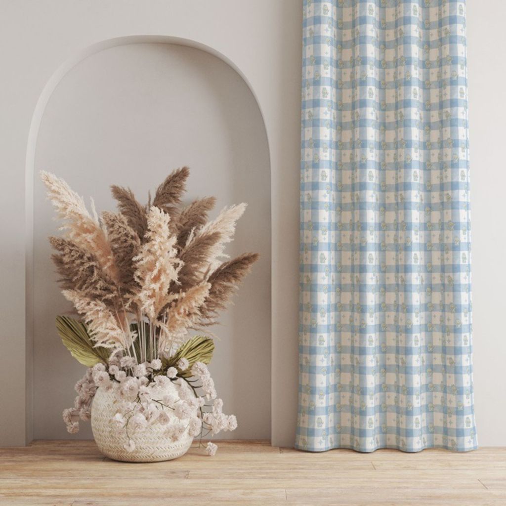 خرید اینترنتی پارچه مخمل روبالشی پارچه باما طرح لبوبو کد 5014707