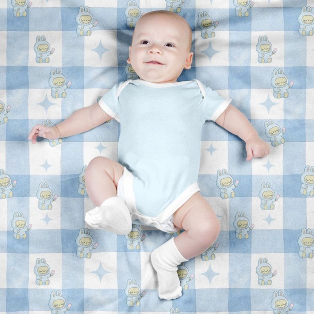 مشخصات پارچه مخمل روبالشی پارچه باما طرح لبوبو کد 5014707