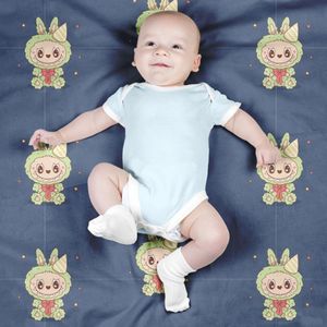 مشخصات پارچه مخمل روبالشی پارچه باما طرح لبوبو کد 5014710