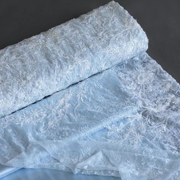 پارچه دانتل فرانسوی جواهر دوزی