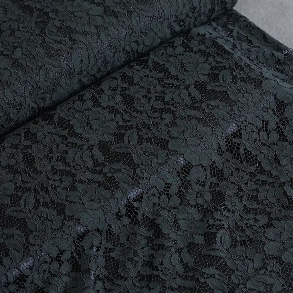 خرید اینترنتی پارچه تور دانتل مشکی