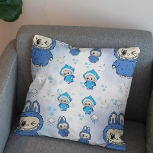 فروش اینترنتی پارچه مخمل روبالشی پارچه باما طرح لبوبو کد 5014734