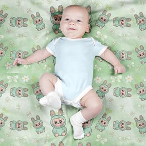 خرید آنلاین پارچه مخمل روبالشی پارچه باما طرح لبوبو کد 5014736