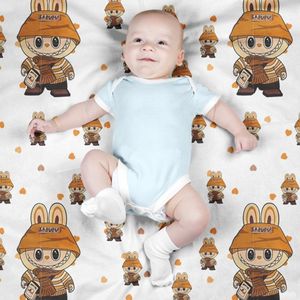 خرید آنلاین پارچه مخمل روبالشی پارچه باما طرح لبوبو کد 5014746