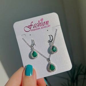 خرید انلاین نیم ست استیل آبکاری جواهری