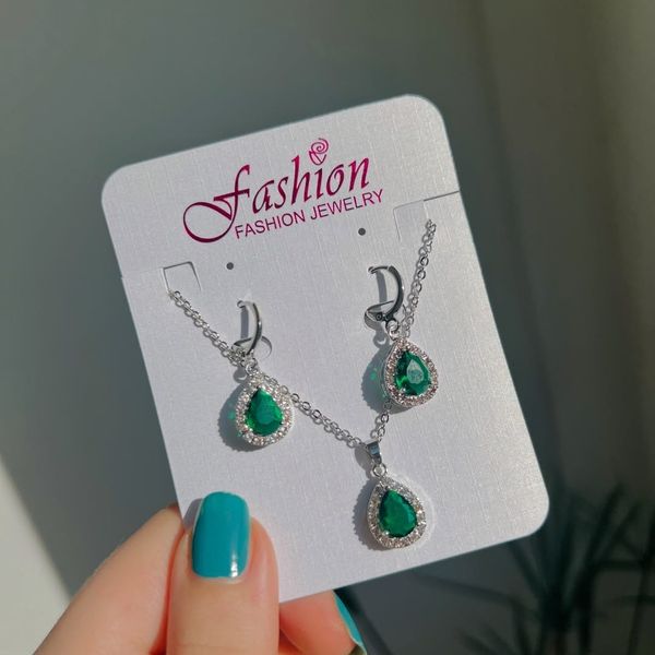 نیم ست استیل آبکاری جواهری