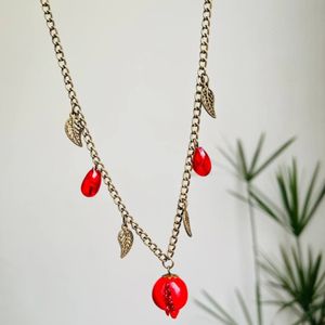 مشخصات گردنبند رولباسی انار یلدایی