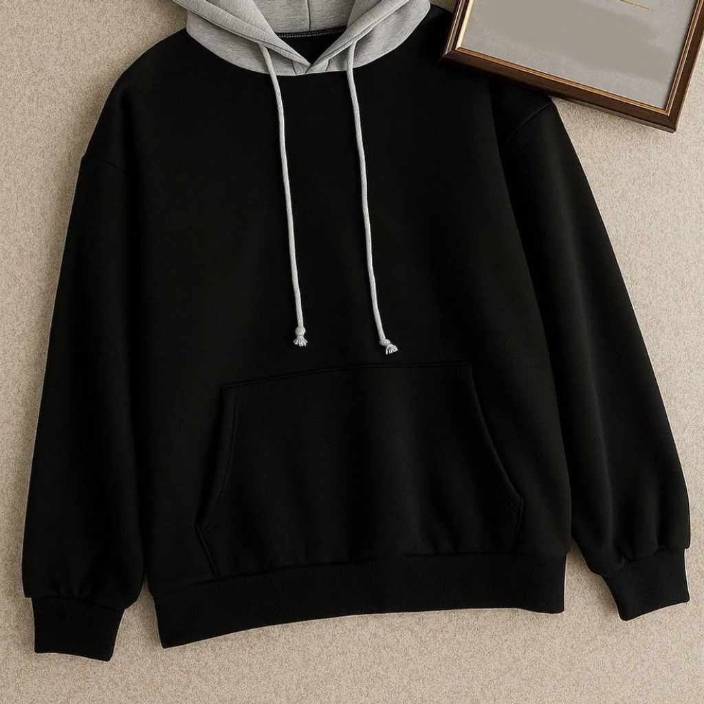 خرید آنلاین هودی دورس تو کرکی کلاه طوسی