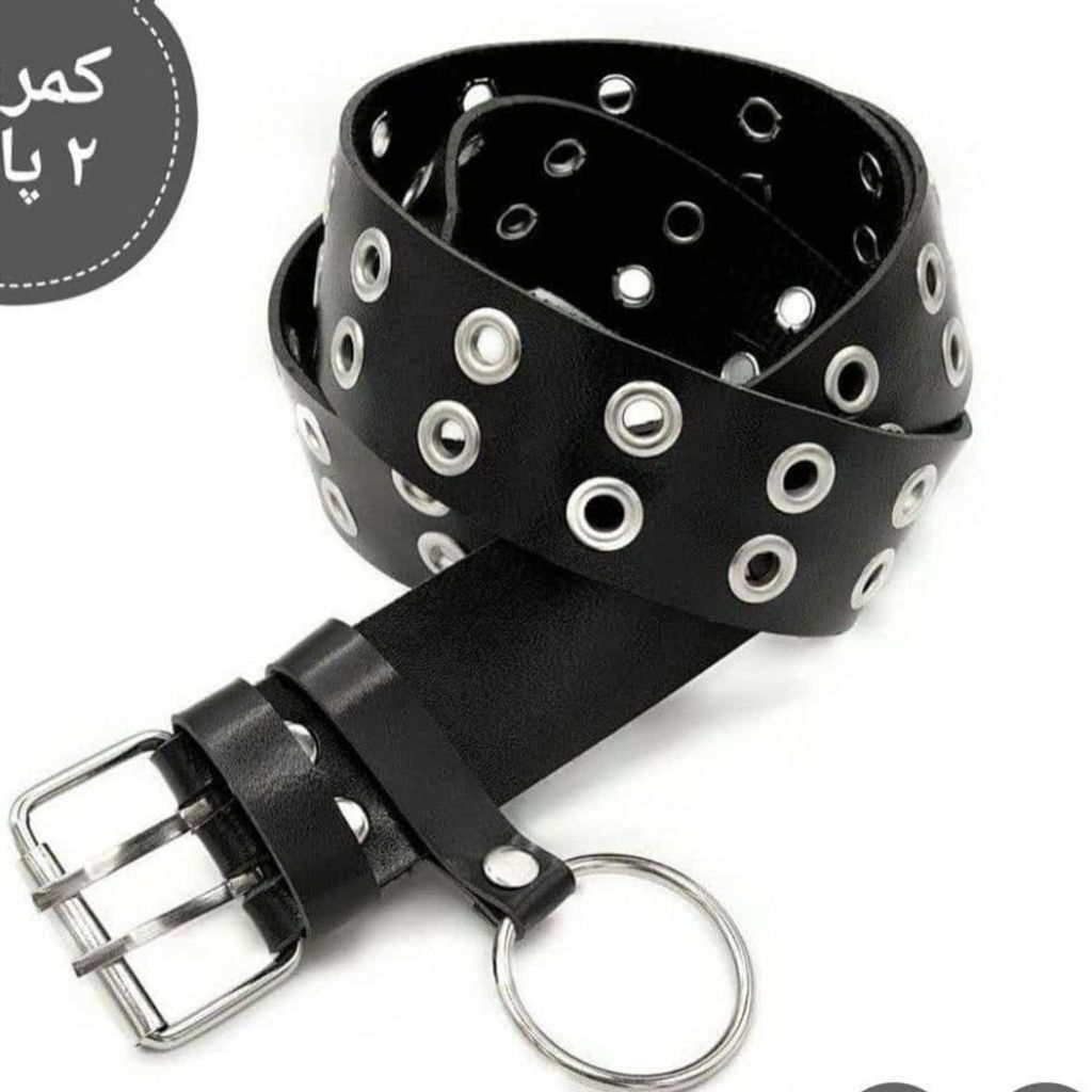 خرید انلاین کمربند دو پانچ و تک پانچ زنجیردار kr73u