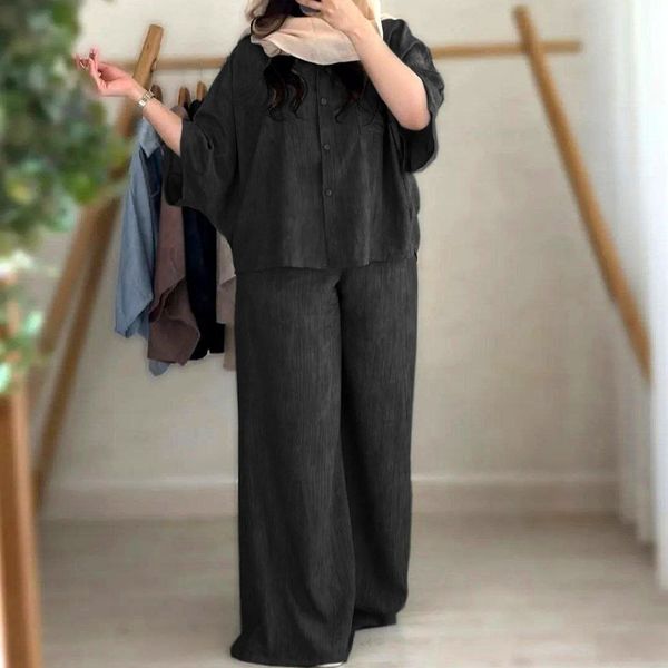 ست شومیز و شلوار ترند و پرفروش نازلی