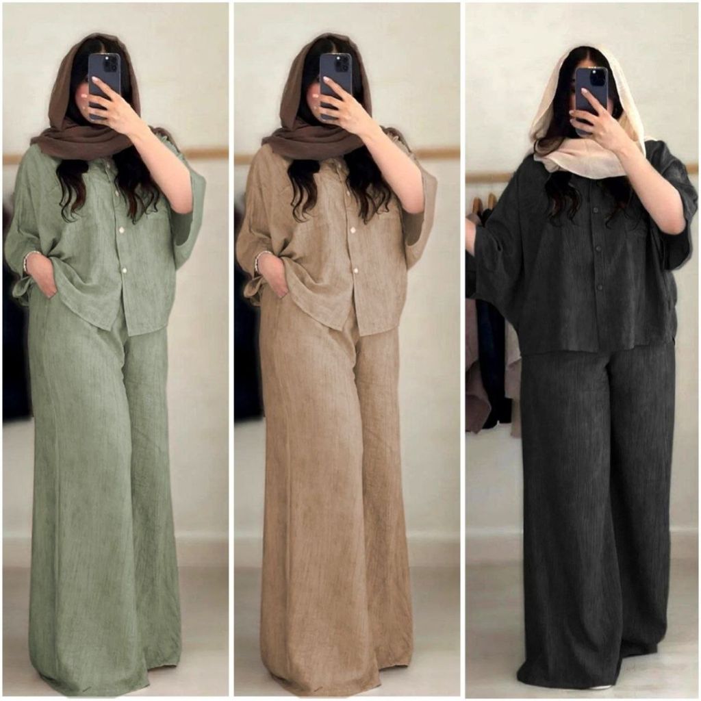 مشخصات ست شومیز و شلوار ترند و پرفروش نازلی