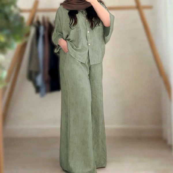 ست شومیز و شلوار ترند و پرفروش نازلی