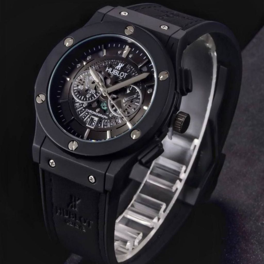 قیمت ارزان 369178 ✨ ساعت مردانه هابلوت تک موتوره - طرح اتومات ✨