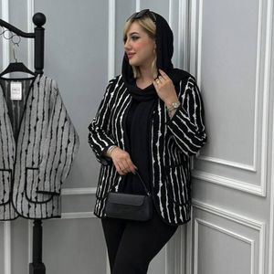 قیمت کت زنانه طرح گلیم زبرا