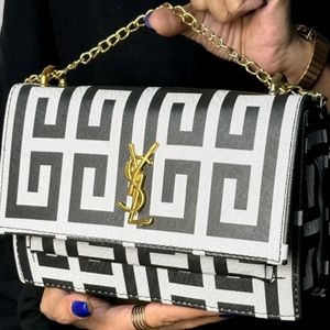 خرید انلاین کیف زنانه رودوشی زنجیری کیف شب مجلسی