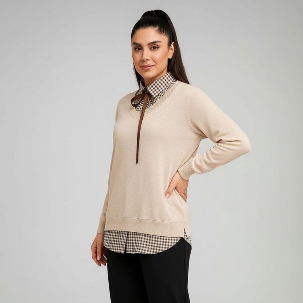 فروش اینترنتی بافت زنانه طرح دوپی اس