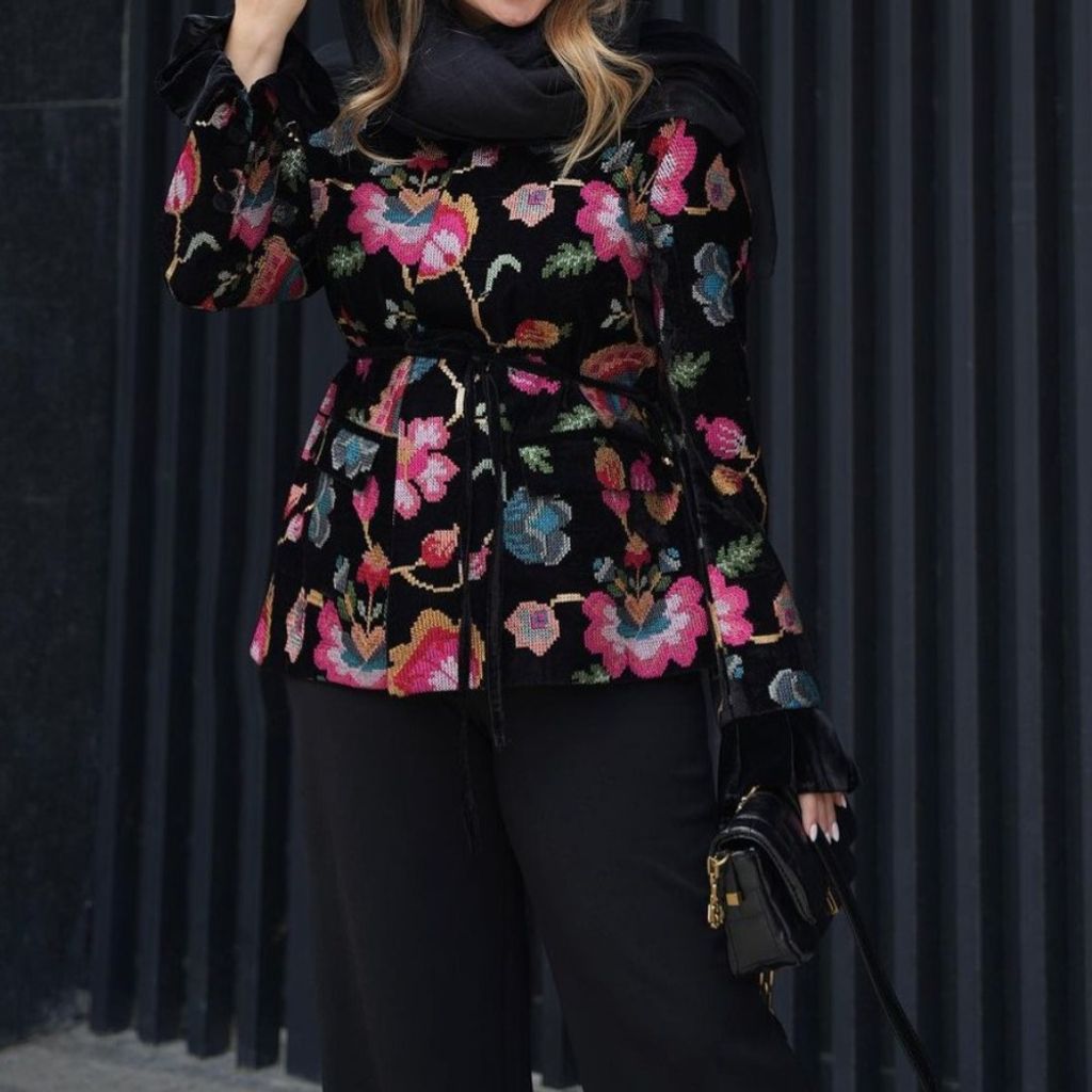 قیمت پالتو مخمل زنانه آستر دار مدل نیایش