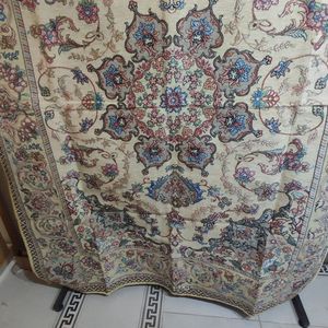 خرید آنلاین روفرشی سه متری کد 408کیا بافت طوسی