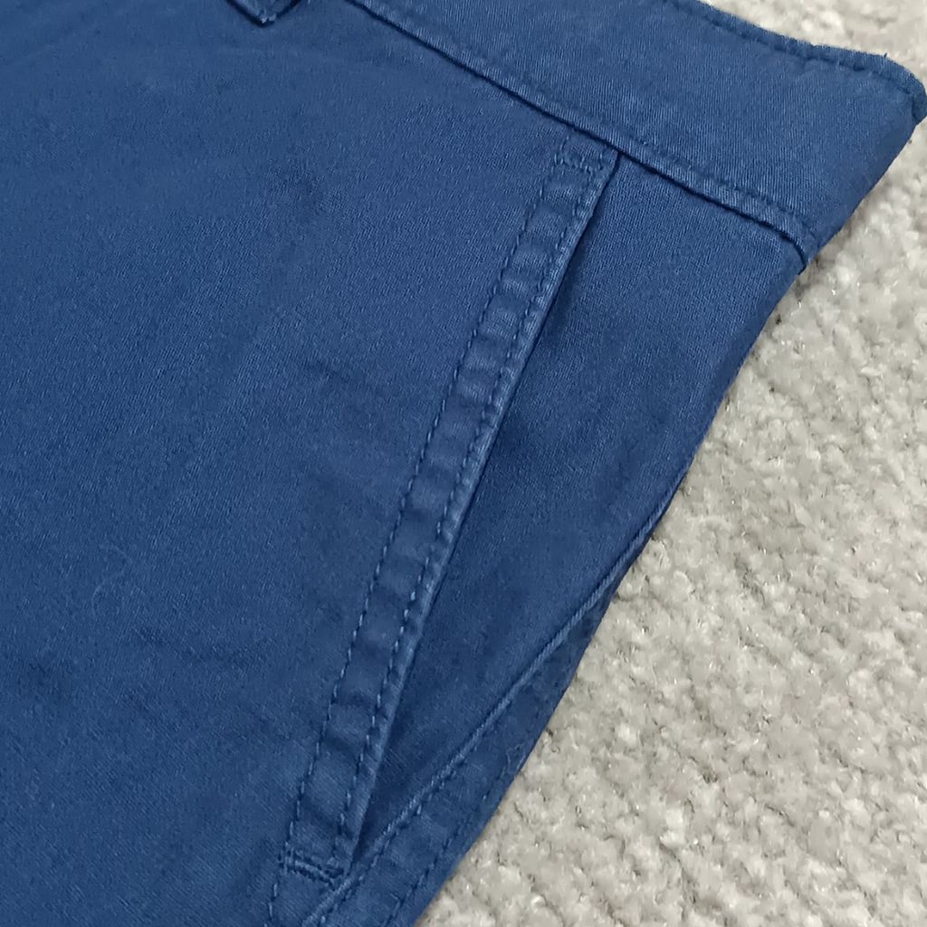 خرید آنلاین شلوارک سرمه ای کتان وارداتی