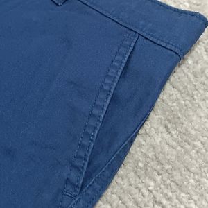 خرید آنلاین شلوارک سرمه ای کتان وارداتی