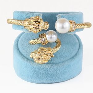 فروش اینترنتی دستبند و انگشتر دیوید یورمن طرح شیر Bracelet نیم ست زنانه وای اس ایکس مدل