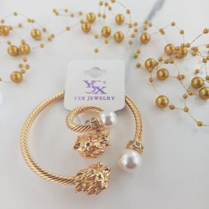 خرید انلاین دستبند و انگشتر دیوید یورمن طرح شیر Bracelet نیم ست زنانه وای اس ایکس مدل