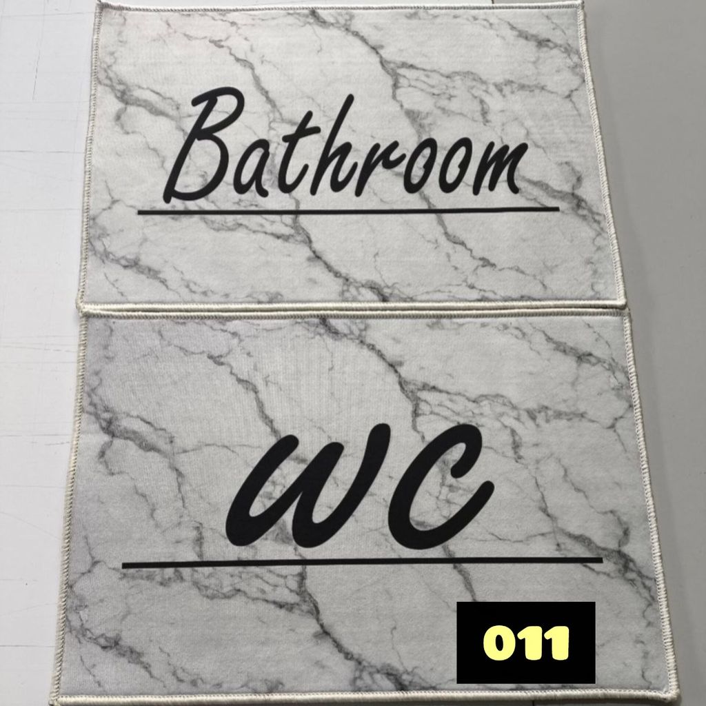 فروش اینترنتی پادری فرشینه حمام و دستشویی 50 در 80 ست دو عددی مخمل شانل ( پس کرایه)