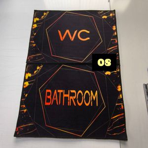 خرید اینترنتی پادری فرشینه حمام و دستشویی 50 در 80 ست دو عددی مخمل شانل ( پس کرایه)