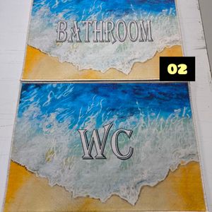 فروش اینترنتی پادری فرشینه حمام و دستشویی 50 در 80 ست دو عددی مخمل شانل ( پس کرایه)