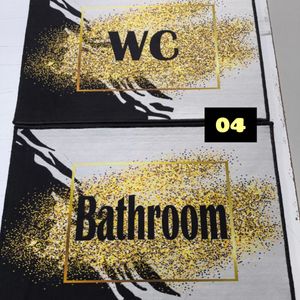 قیمت ارزان پادری فرشینه حمام و دستشویی 50 در 80 ست دو عددی مخمل شانل ( پس کرایه)