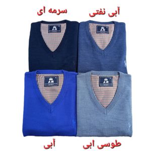 مشخصات بافت مردانه یقه هفت ساده سایز ایکس لارج XL