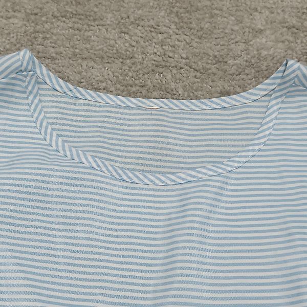 پیراهن کوتاه مینیمال وارداتی راه راه