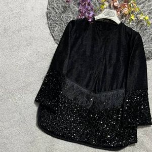 فروش اینترنتی کت  زنانه  طرح مخمل پولکی