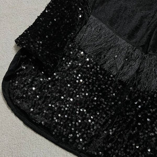 کت  زنانه  طرح مخمل پولکی