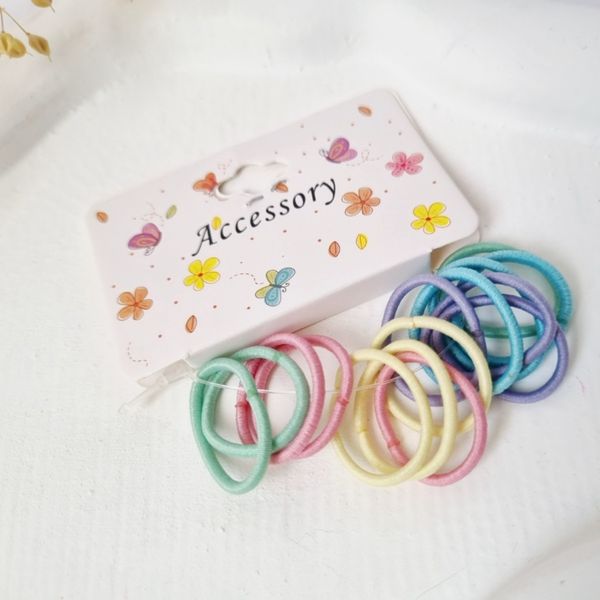 کش مو دخترانه قیطونی رنگارنگ