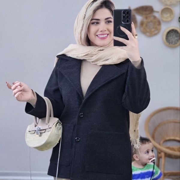 شکت فوتر زنانه طرح یقه انگلیسی