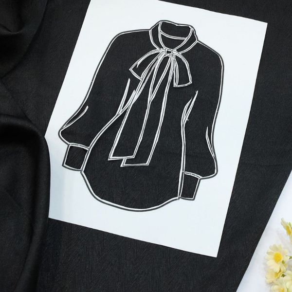 پارچه ساتن طرحدار ابریشمی