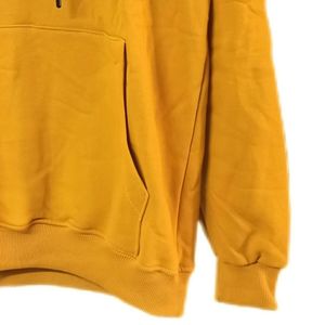 خرید اینترنتی هودی مردانه ساده خردلی