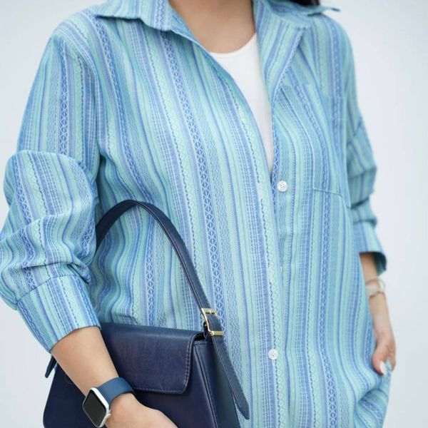 شومیزمانتویی زنانه طرح ملینا