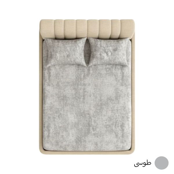 روتشکی ترک دو نفره مدل آرام همراه 2عدد روبالشی