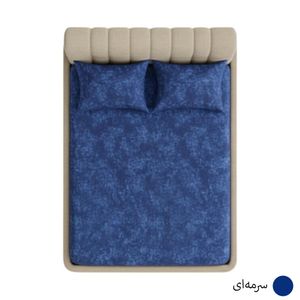 خرید آنلاین روتشکی ترک دو نفره مدل آرام همراه 2عدد روبالشی