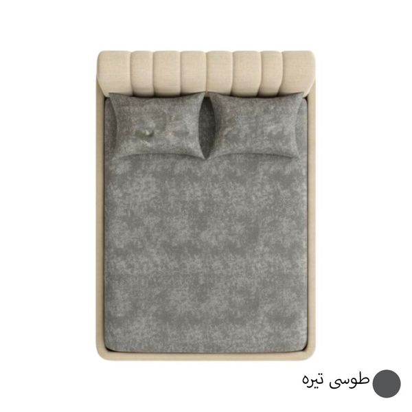 روتشکی ترک دو نفره مدل آرام همراه 2عدد روبالشی