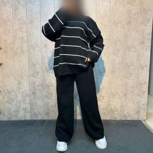 خرید انلاین ست بافت بلوز و شلوار پینترستی کد 30