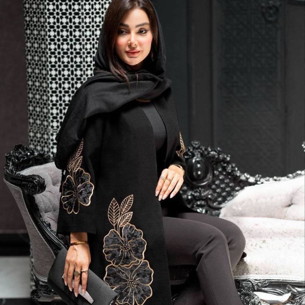 خرید اینترنتی مانتو زنانه طرح گلرخ