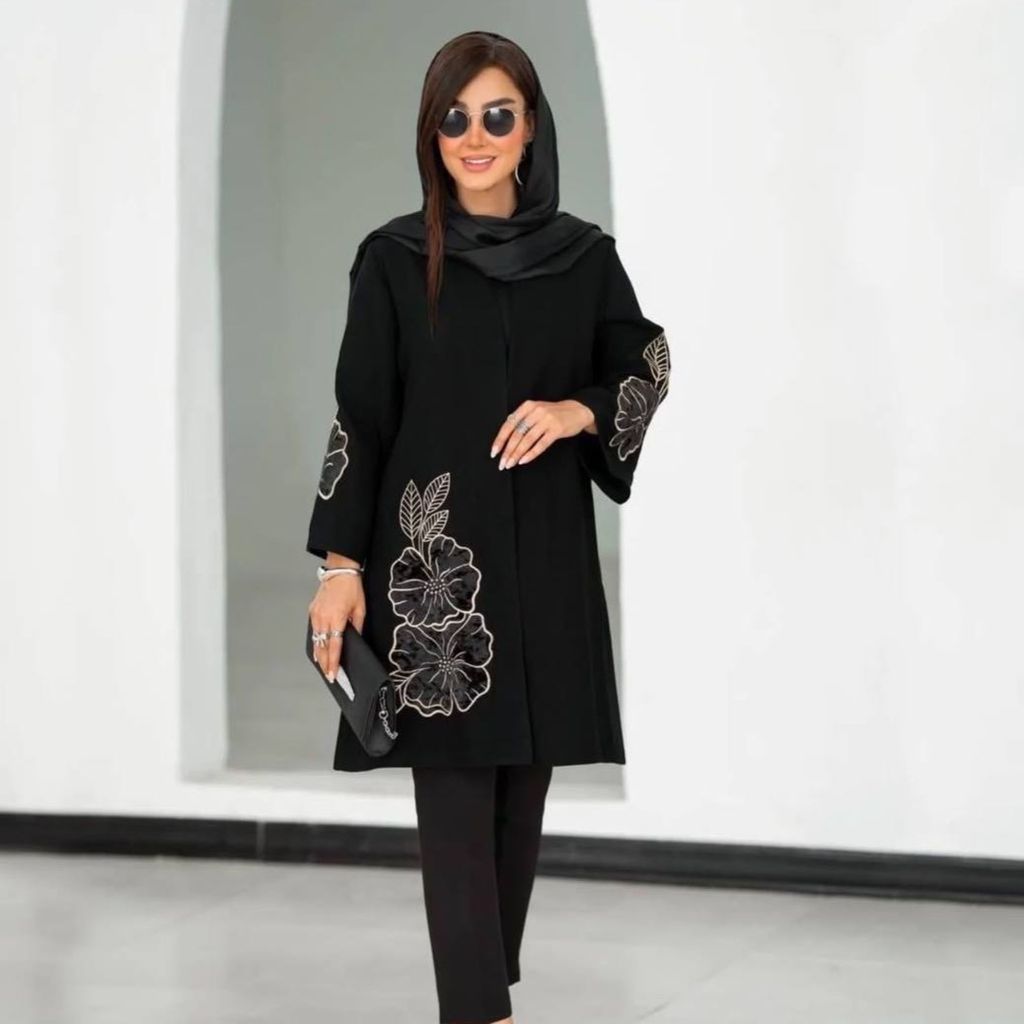 قیمت ارزان مانتو زنانه طرح گلرخ