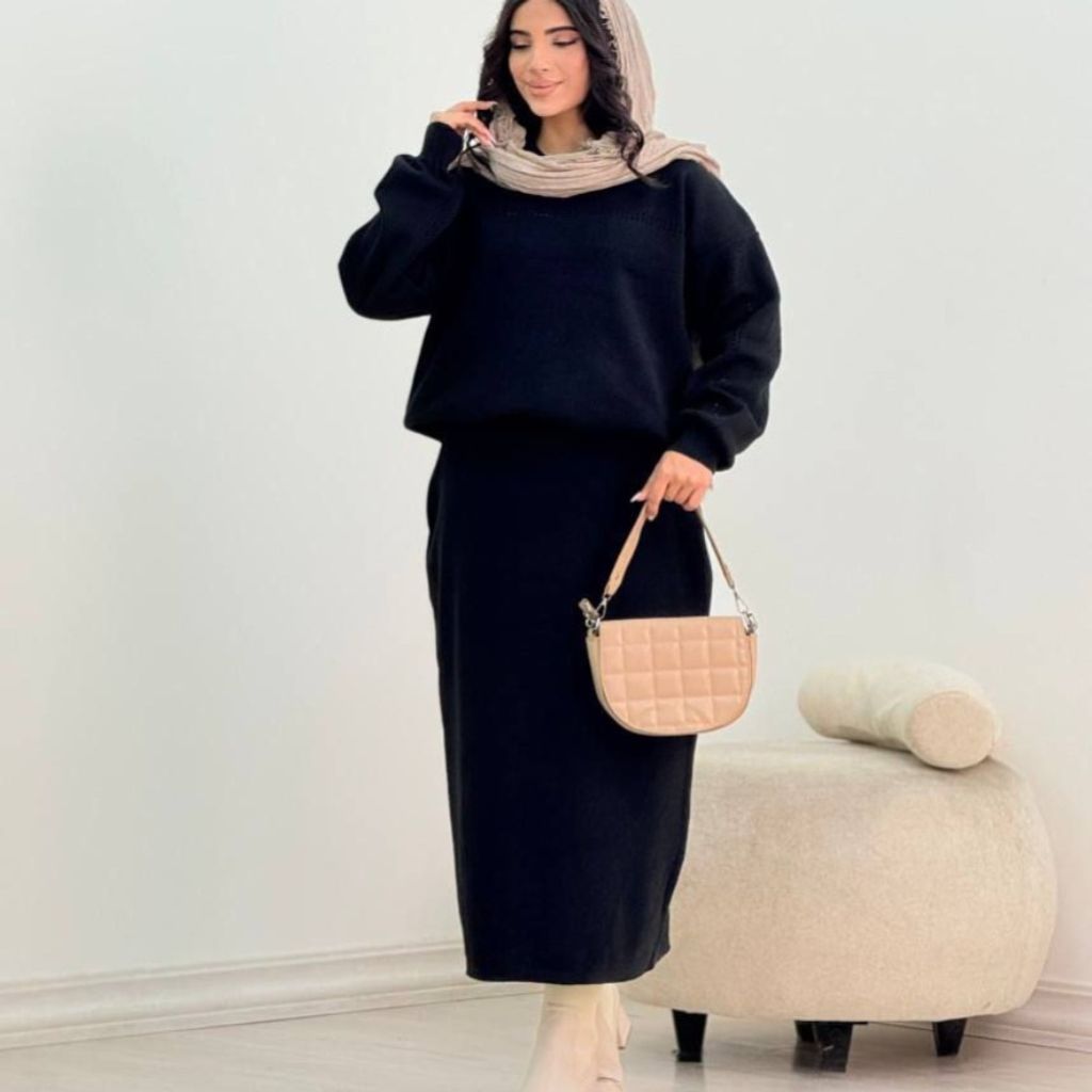 قیمت ست بلوز و دامن یقه دار