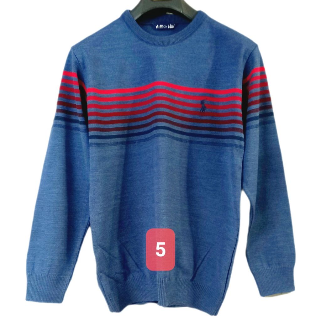 قیمت ارزان بافت مردانه یقه گرد رینگر